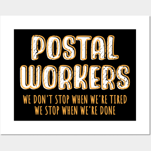 Postal Workers Posters and Art